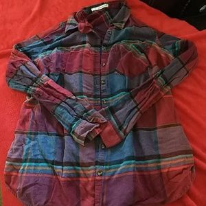 Maurices Plaid Button up